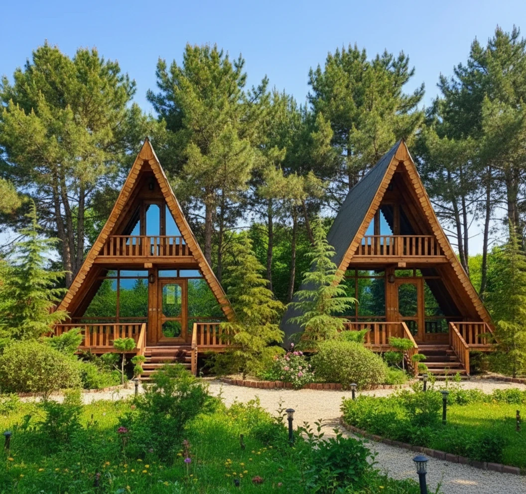 متریال و سازه‌های محبوب برای ساخت کلبه پیش ساخته سوئیسی